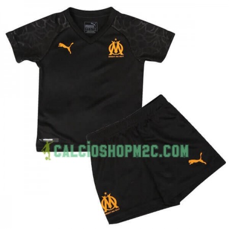 Olympique de Marseille Bambino Maglia Terza 2019/2020 Manica Corta (+ Pantaloncini)